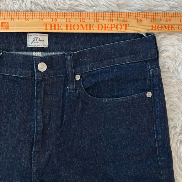 J.Crew 770 Straight Men’s Jeans Dark Blue Wash Stretch Denim Size 34x30 EUC - Picture 10 of 16